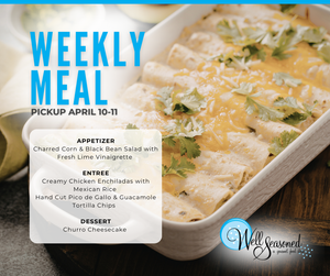 Weekly Meal Pick-Ups: Well Seasoned Gourmet-To-Go