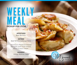 Weekly Meal Pick-Ups: Well Seasoned Gourmet-To-Go