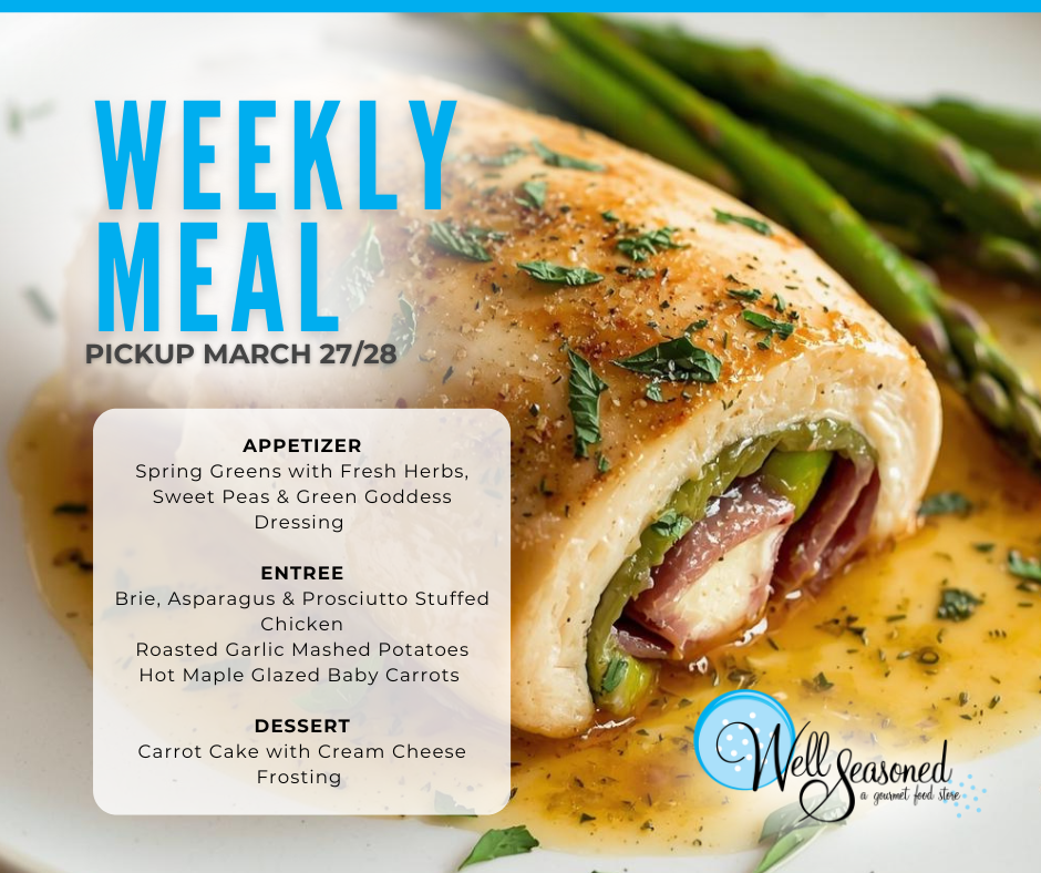 Weekly Meal Pick-Ups: Well Seasoned Gourmet-To-Go