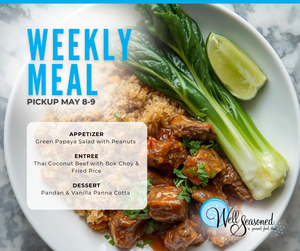 Weekly Meal Pick-Ups: Well Seasoned Gourmet-To-Go