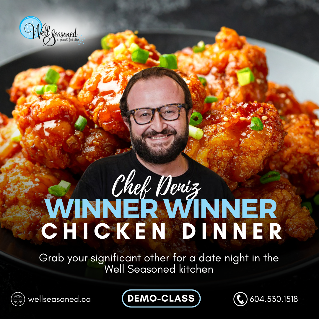 April 13 | Winner, Winner Chicken Dinner w/ Chef Deniz
