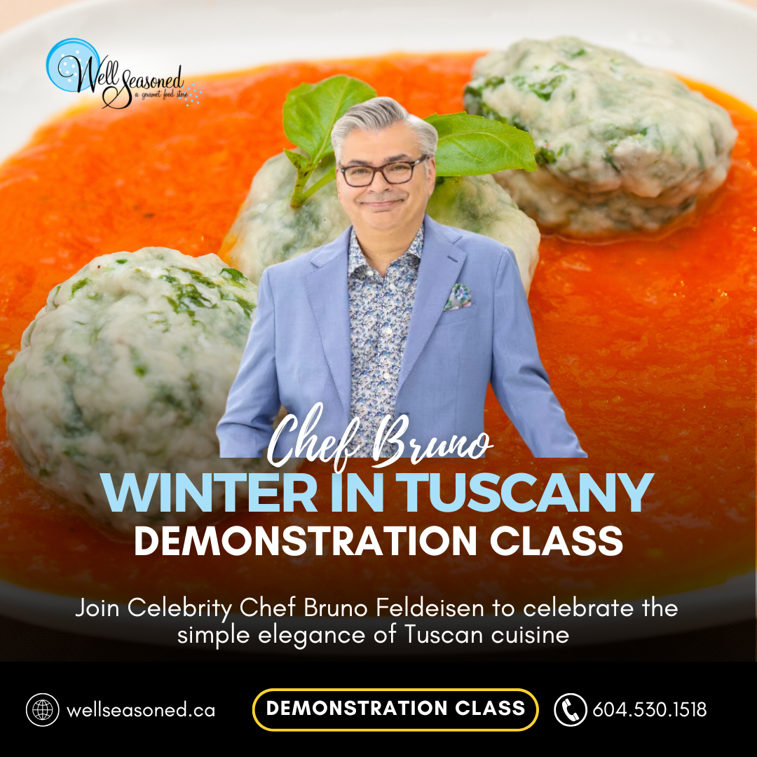Feb 19 | Winter in Tuscany w/ Chef Bruno