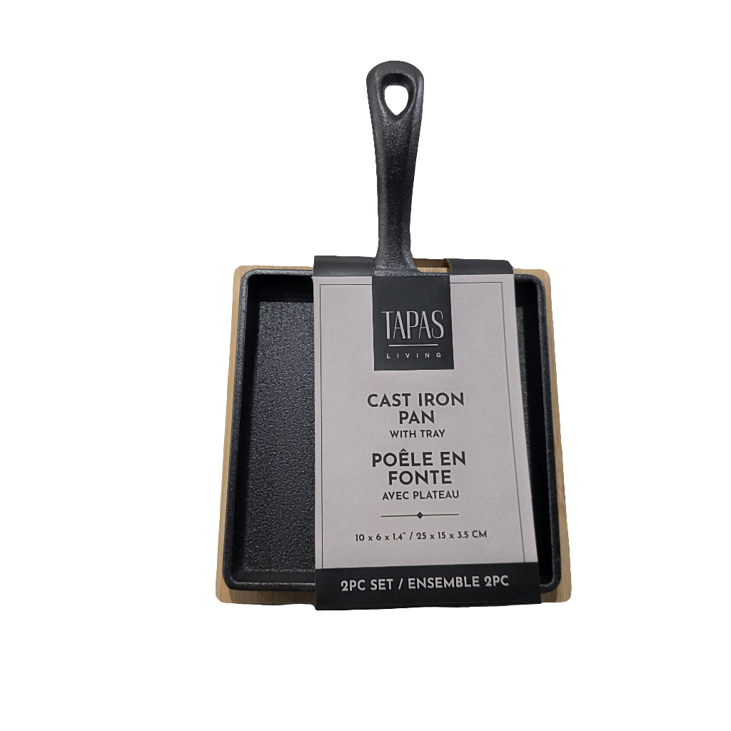 Harman Tapas Living Cast Iron Pan with Tray