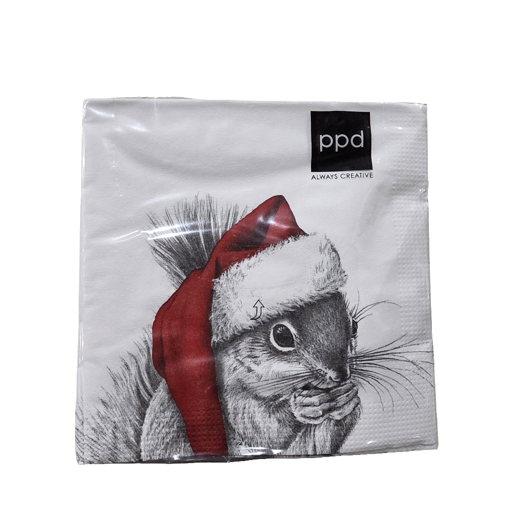 Paperproducts Design Beverage Napkins - Holiday Edition