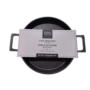 Harman Tapas Living Cast Iron Pan with Tray