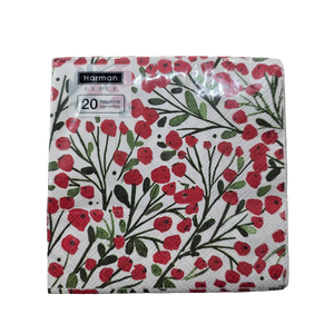 Harman Shaped Napkins & Cocktail Napkins - Christmas Edition