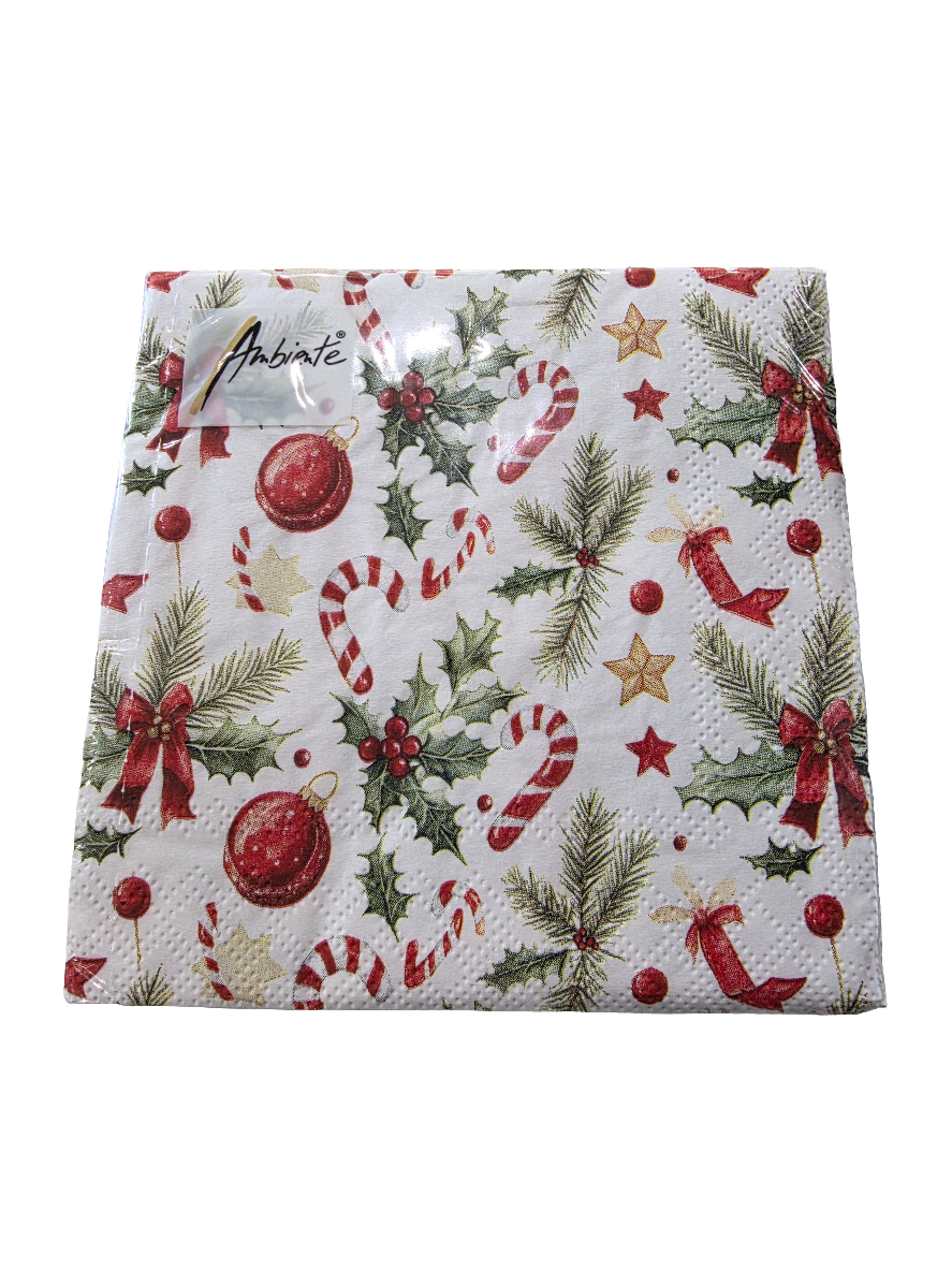 Paperproducts Design Beverage Napkins - Holiday Edition