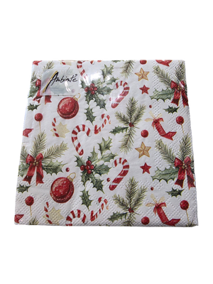 Paperproducts Design Beverage Napkins - Holiday Edition