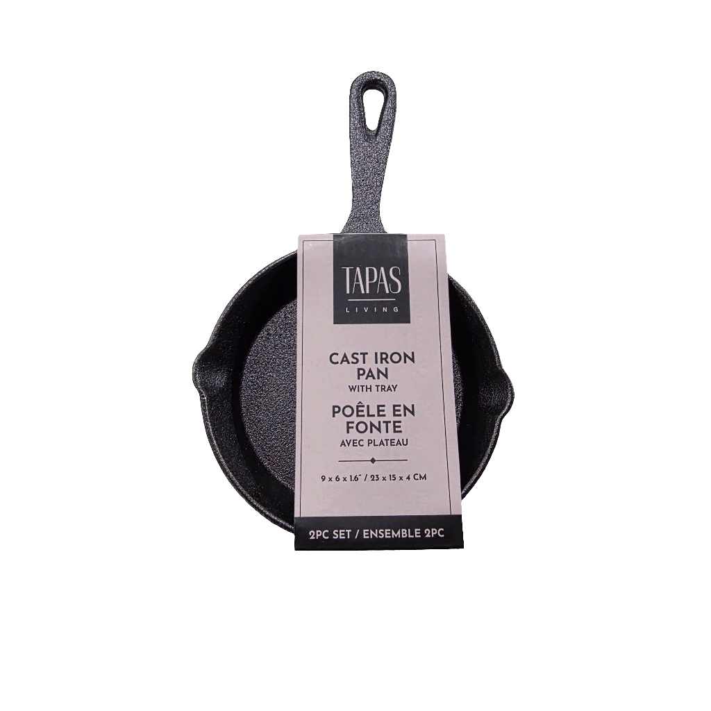 Harman Tapas Living Cast Iron Pan with Tray