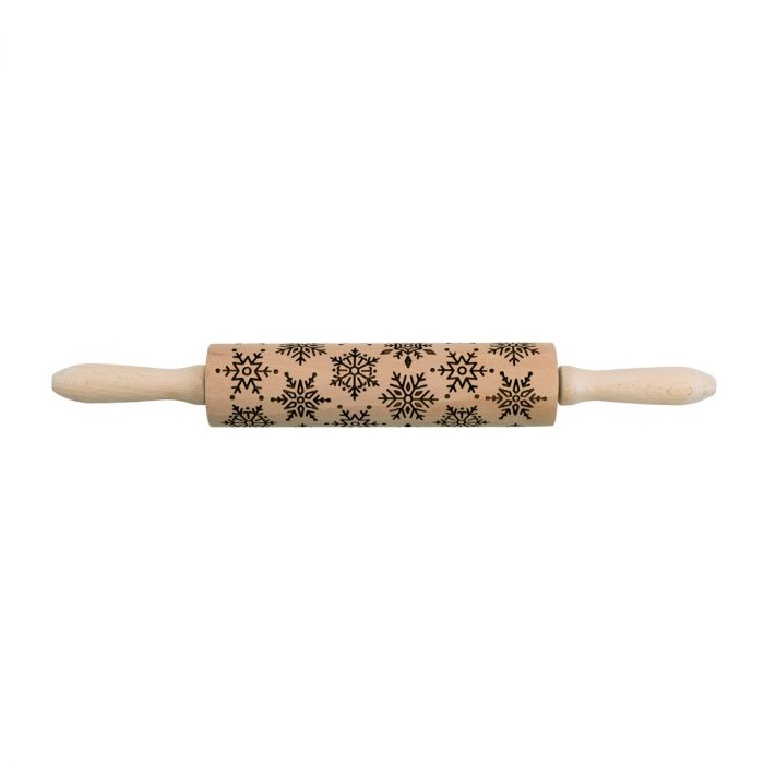 Mrs. Anderson's European Beechwood Embossed Rolling Pins