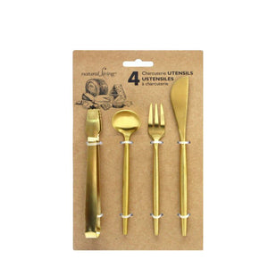 Natural Living | Charcuterie Utensils Set of 4