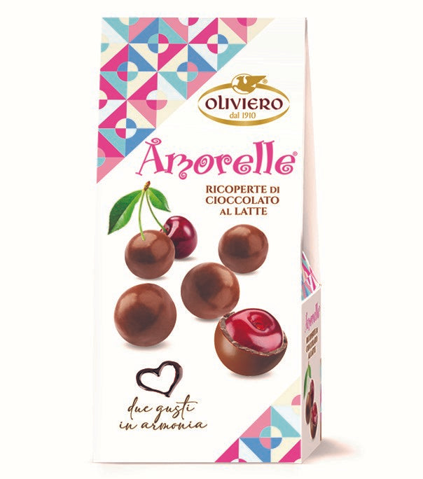 Oliviero Amorelle Chocolate covered Black Cherries