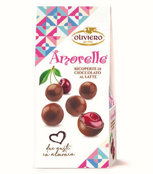 Oliviero Amorelle Chocolate covered Black Cherries