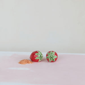 Creative Co-op | Hand-Painted Salt & Pepper Shakers