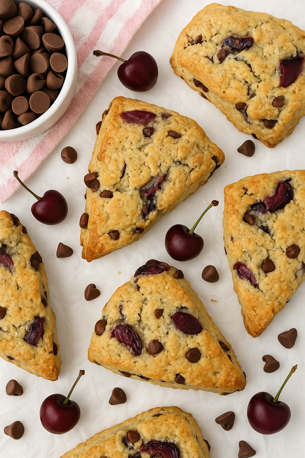 Gourmet to Go Scones: Cherry Chocolate Scones
