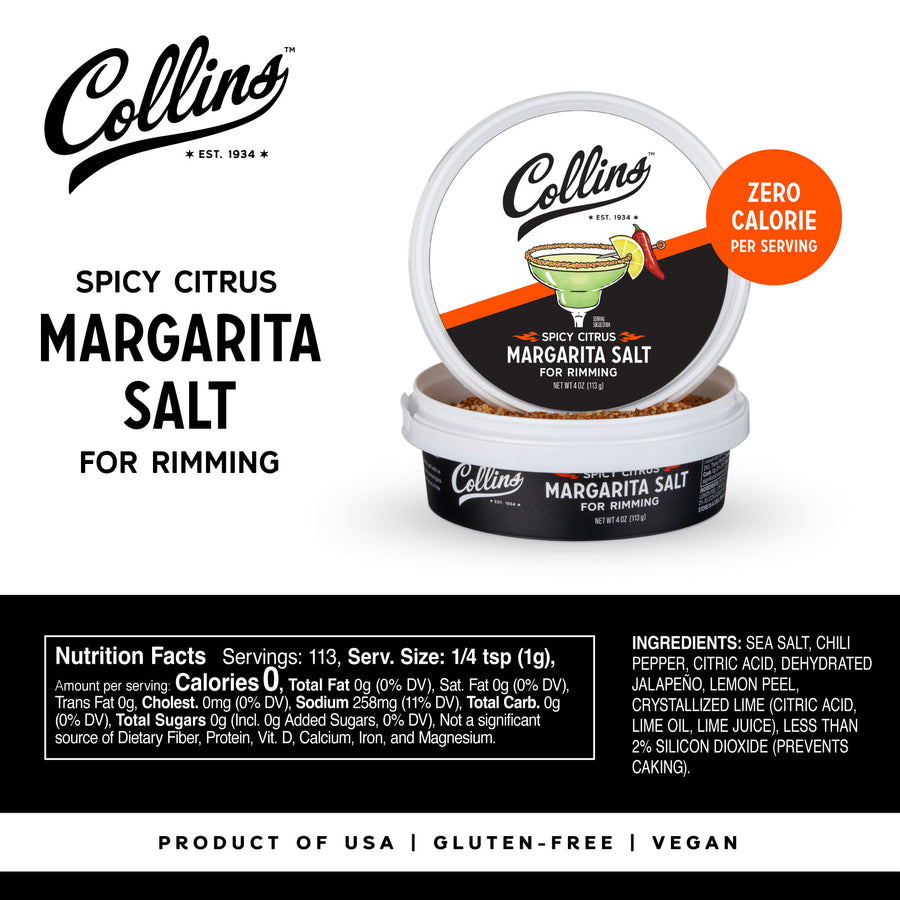 Collins Cocktail Rim Salt