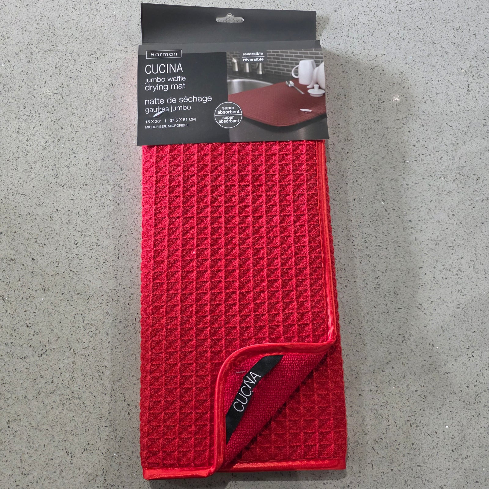 Harman Printed Drying Mat 15 x 20"