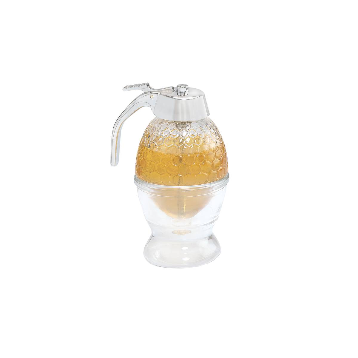 Fox Run Glass Honey/Syrup Dispenser