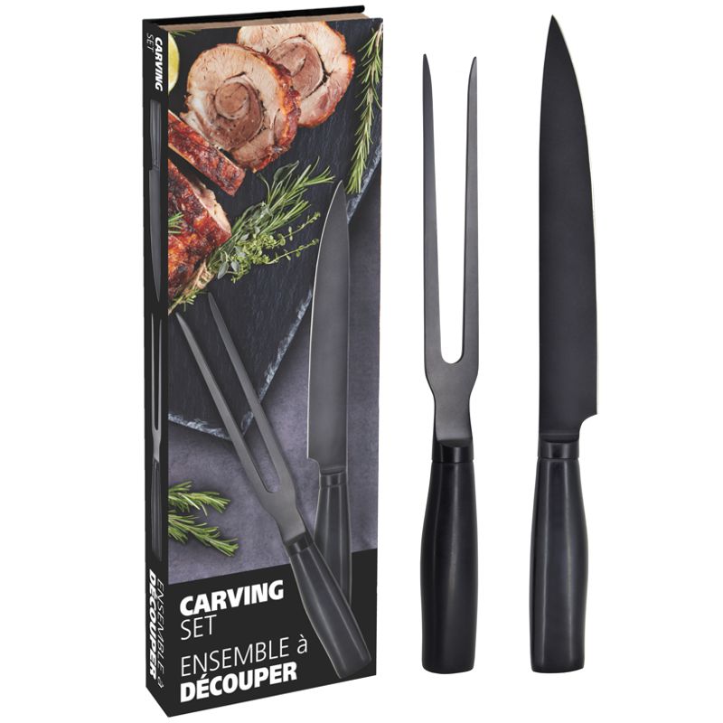 Natural Living | Stainless Steel Carving Set
