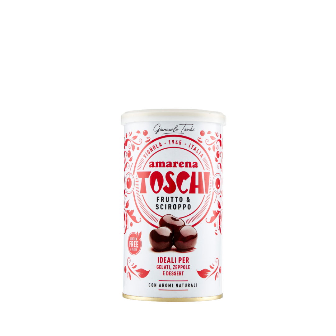 Toschi Amarena Cherries in Syrup 400g
