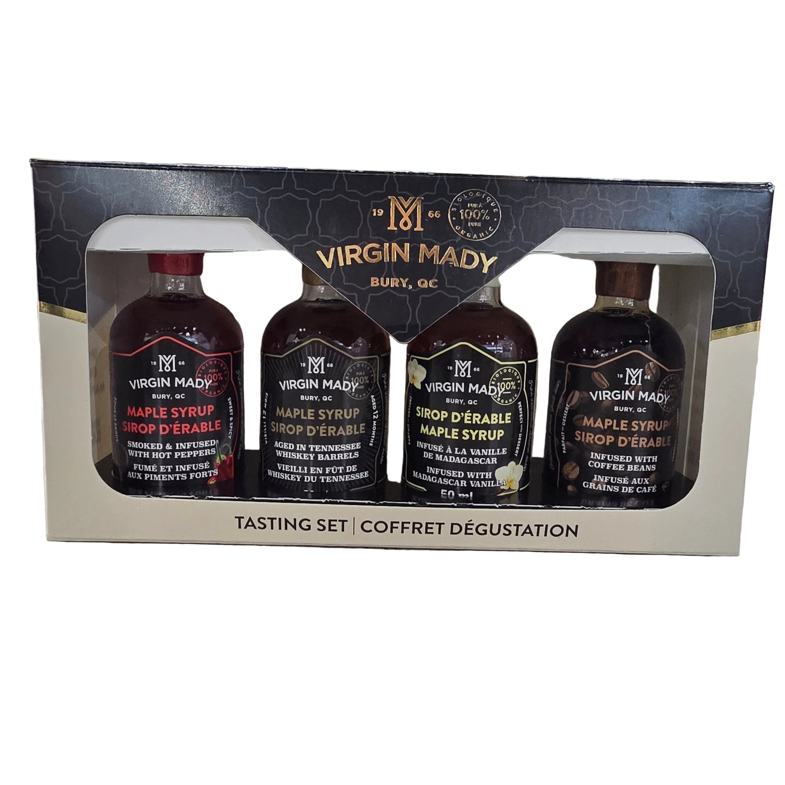 Virgin Mady | Organic Maple Syrup Tasting Set