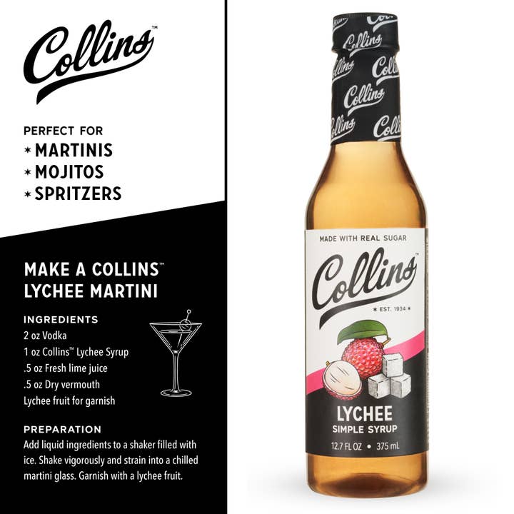 Collins Cocktail Syrups