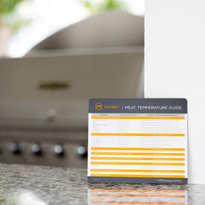 OUTSET Meat Temp Chart Magnet