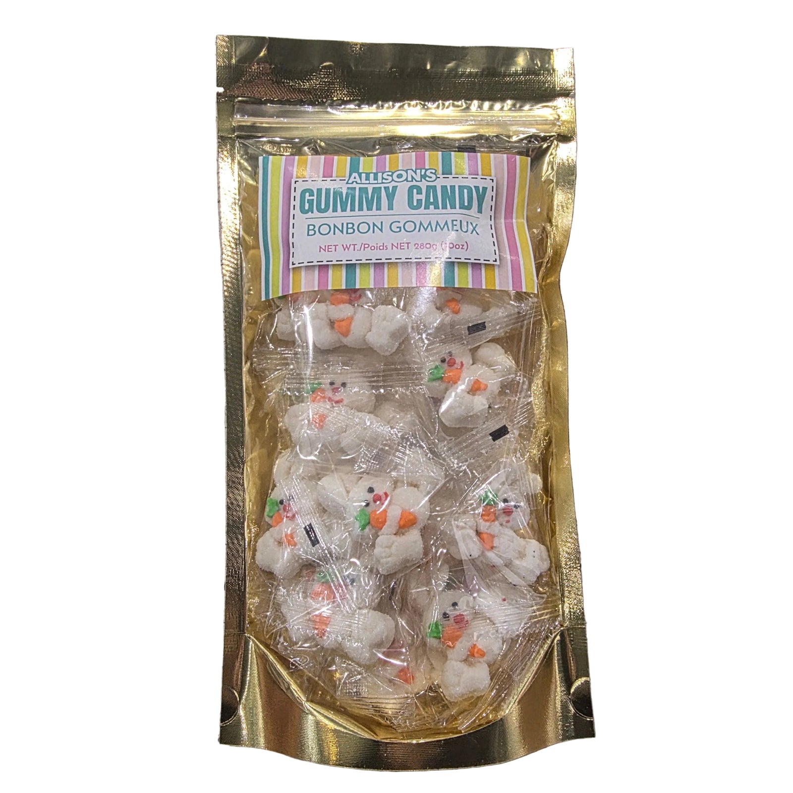 Allison's | Rabbit with Carrot Jelly Marshmallow in Gold Pouch 280g