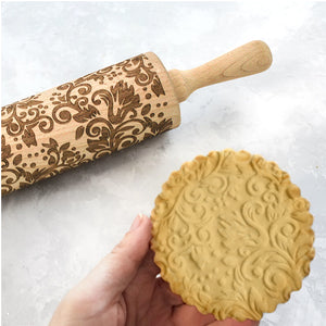 Danesco | Embossed Rolling Pin 44cm