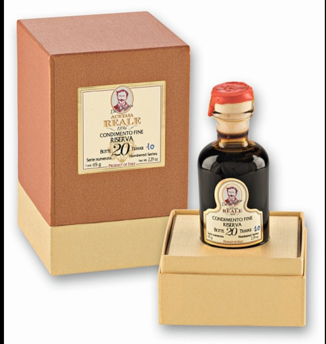 Acetaia Reale Riserva Bottle Piccola 20 Travasi 65g