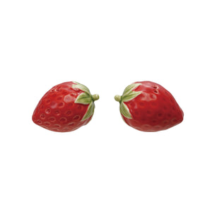 Creative Co-op | Hand-Painted Salt & Pepper Shakers