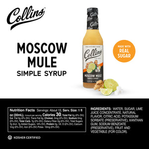 Collins Cocktail Syrups