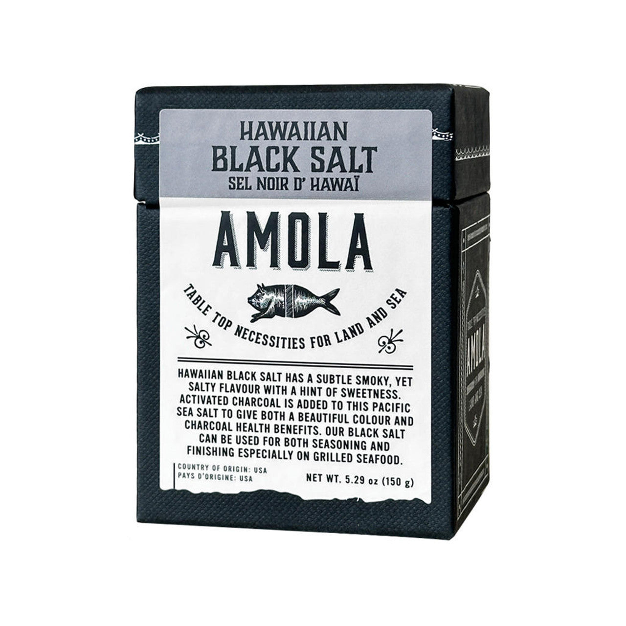 Amola Hawaiian Black Salt