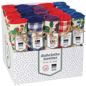 Now Design by DANICA | Berry Bramble Collection | Dishcloths