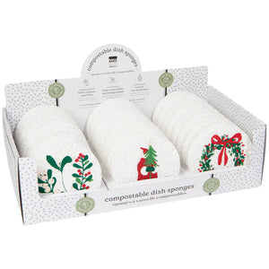Now Designs by DANICA Tis the Season Composable Sponge - Assorted