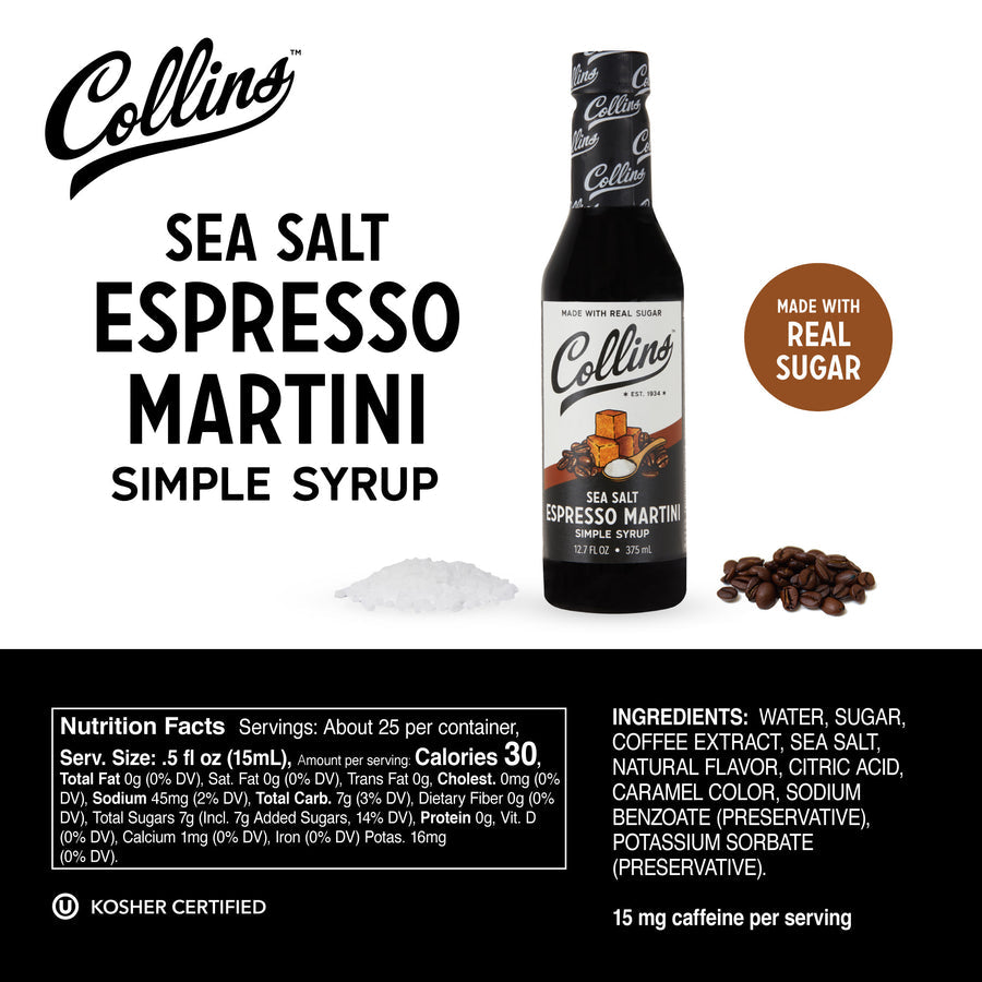 Collins Cocktail Syrups