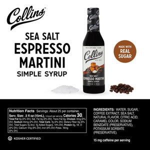 Collins Cocktail Syrups