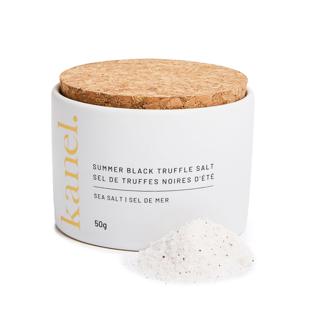 Kanel Inc. Summer Black Truffle Salt Cellar 50g