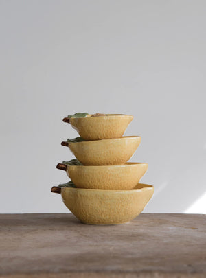 Creative Co-op | Stoneware Shaped Measuring Cups