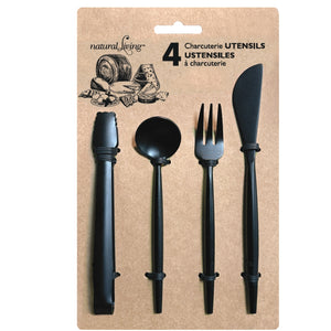 Natural Living | Charcuterie Utensils Set of 4