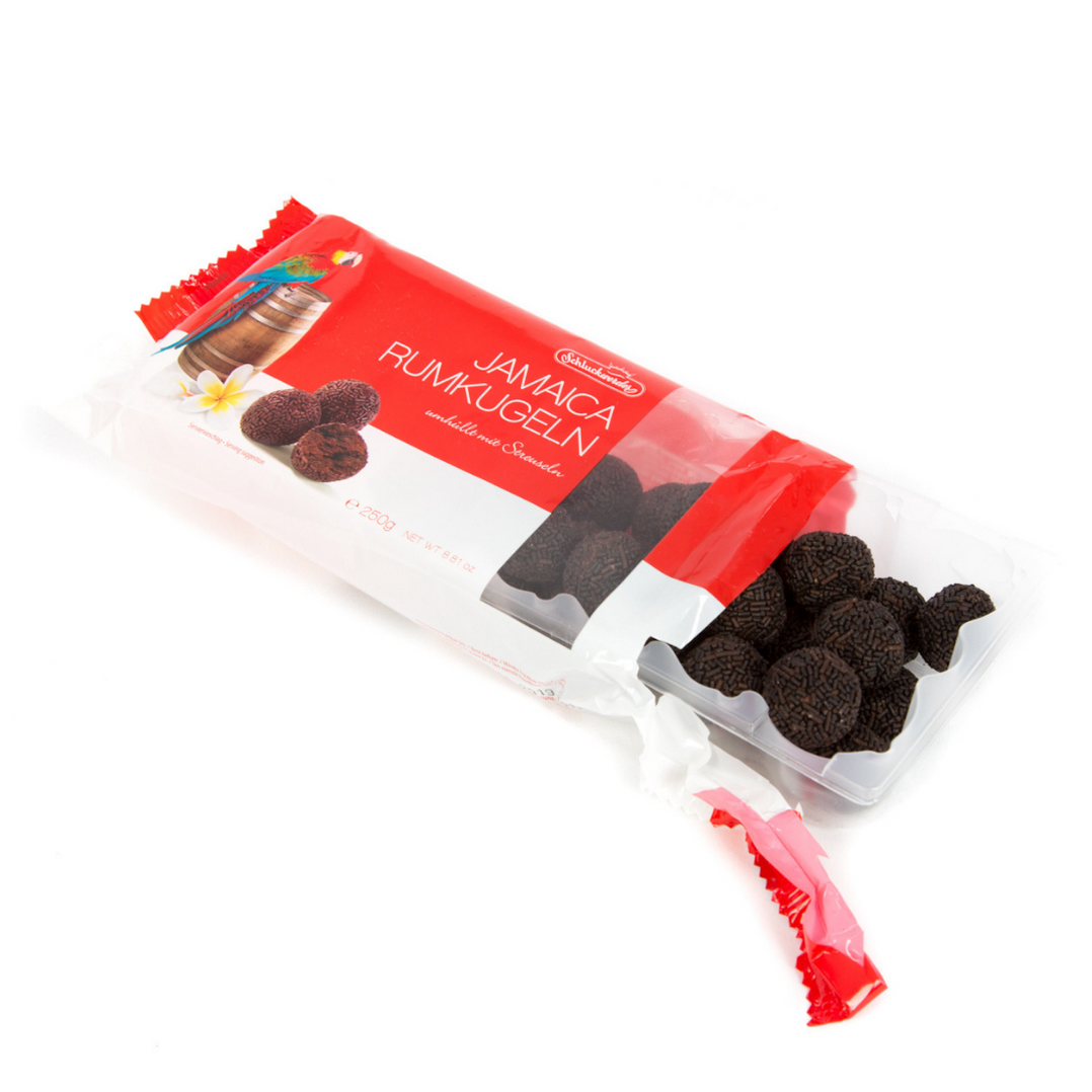 Schluckwerder Jamaica Rum Balls Tray 250g