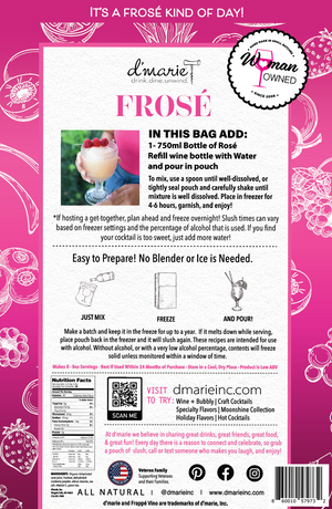d'marie | Ready-to-Freeze Cocktail Mixes