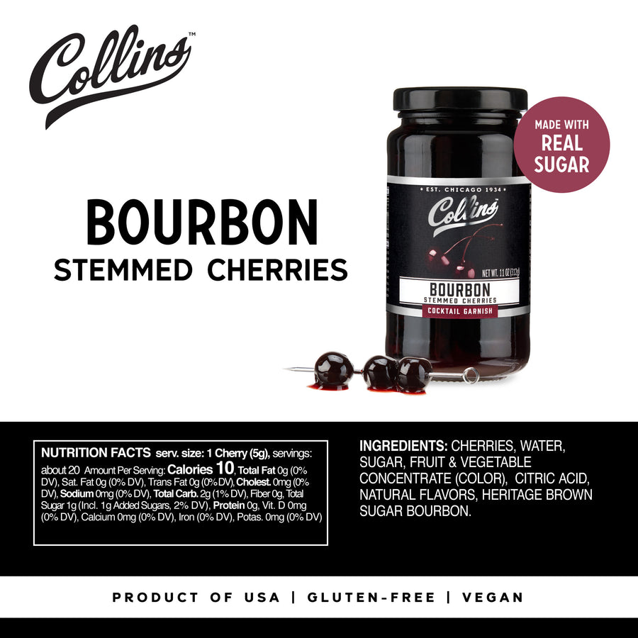Collins Cocktail Cherries