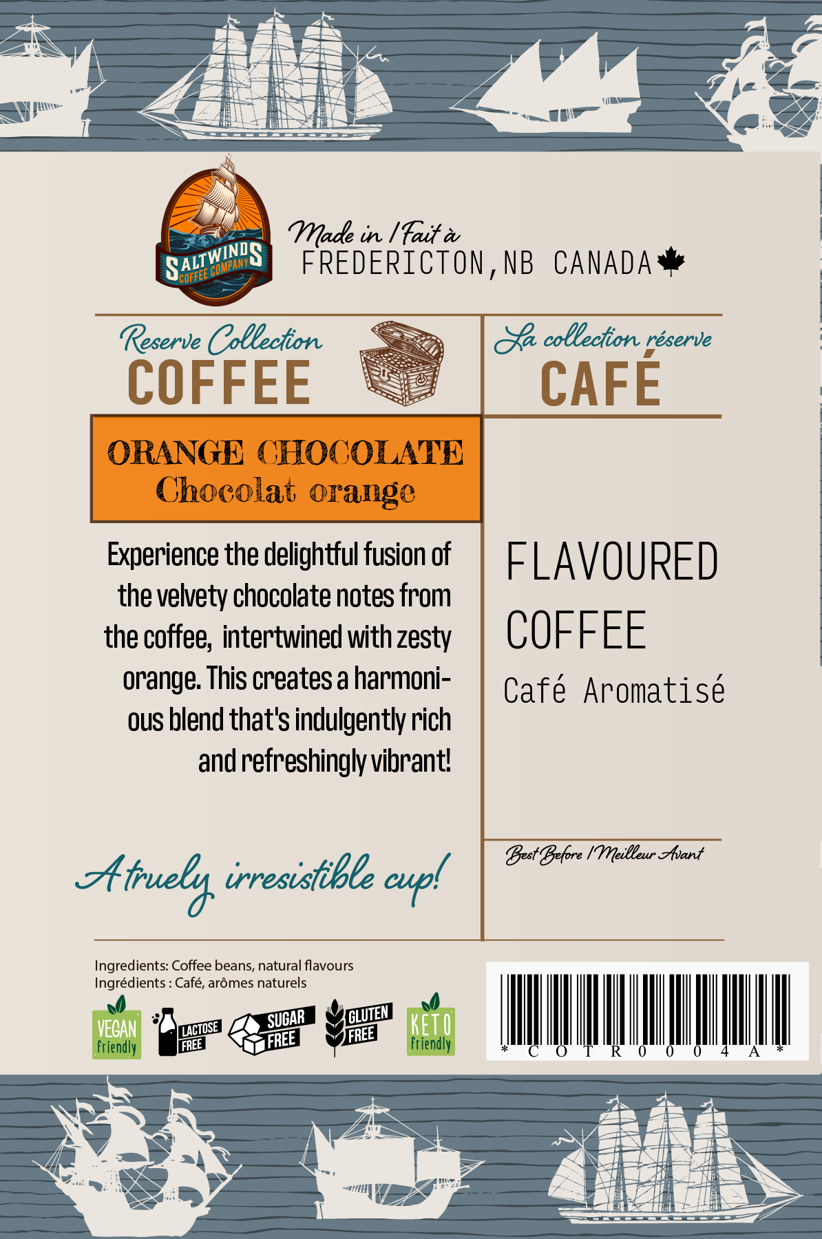Saltwinds Coffee Company Travel Pack 100g