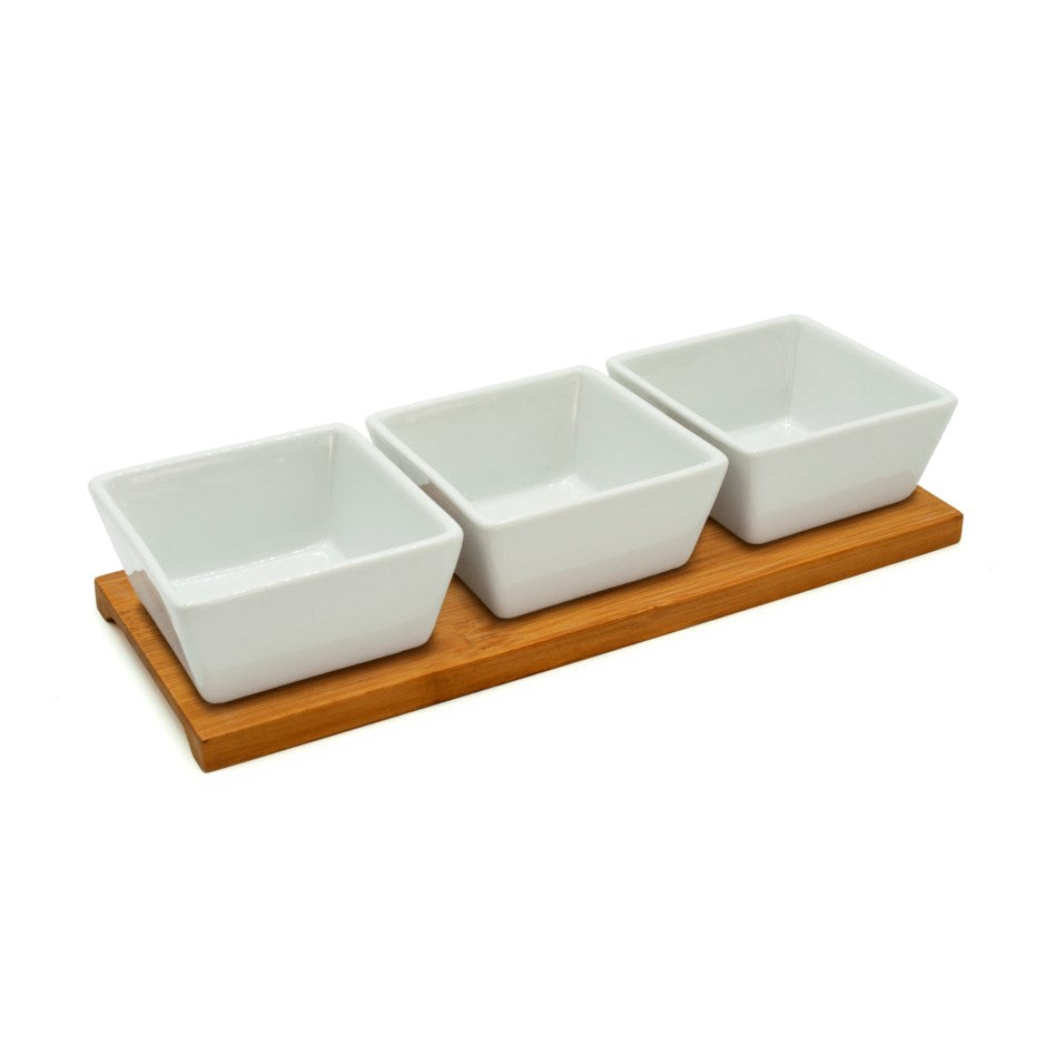 Kitchen Basics Tidbit Serving Dish Set of 4
