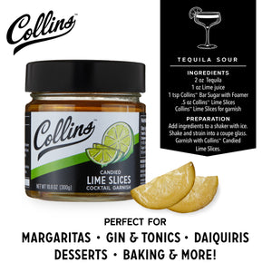 Collins Cocktail Garnishes