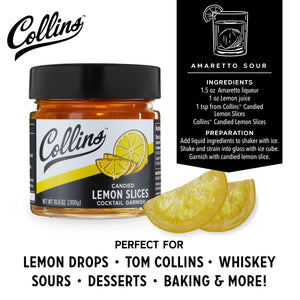 Collins Cocktail Garnishes