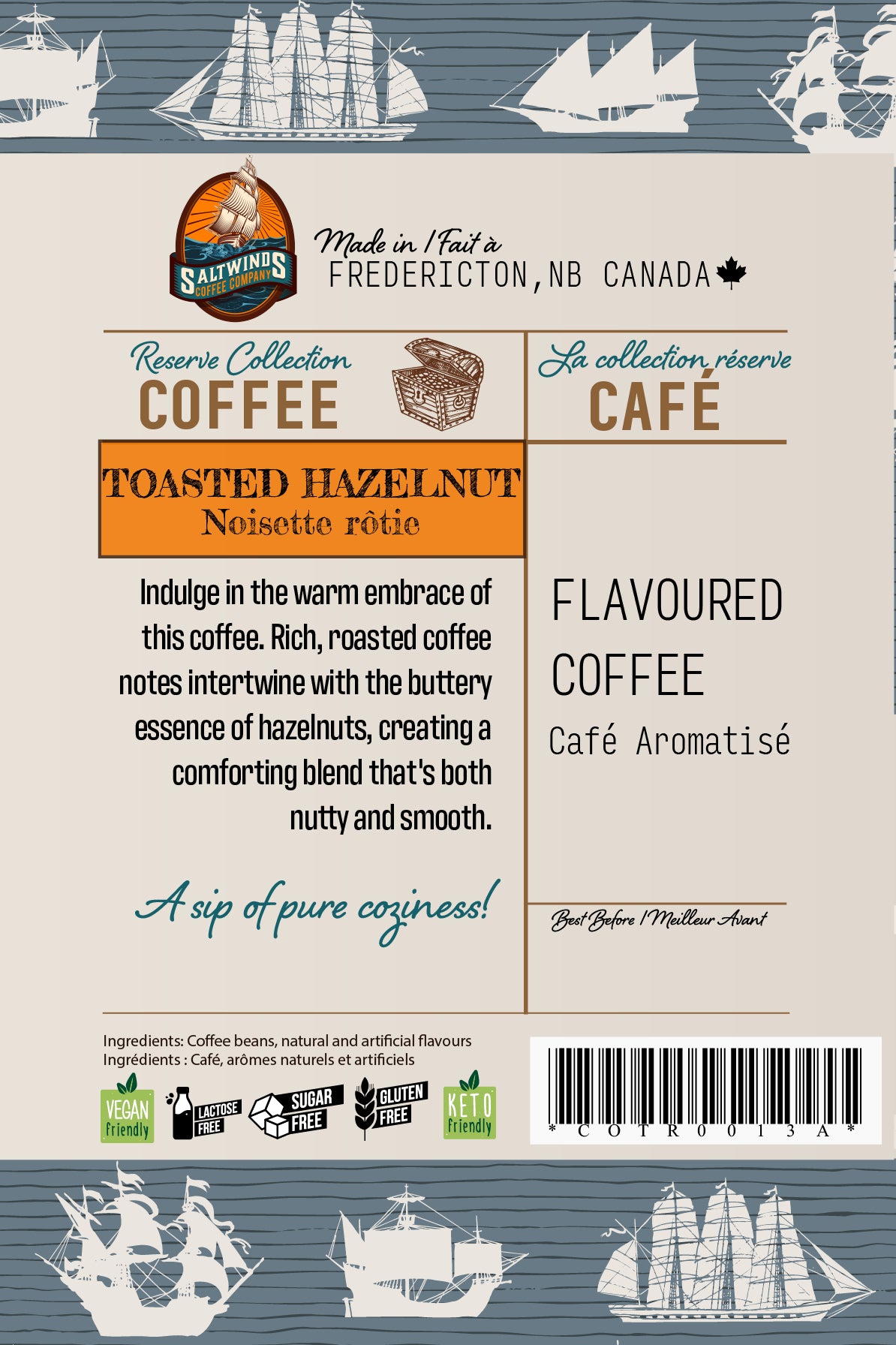 Saltwinds Coffee Company Travel Pack 100g