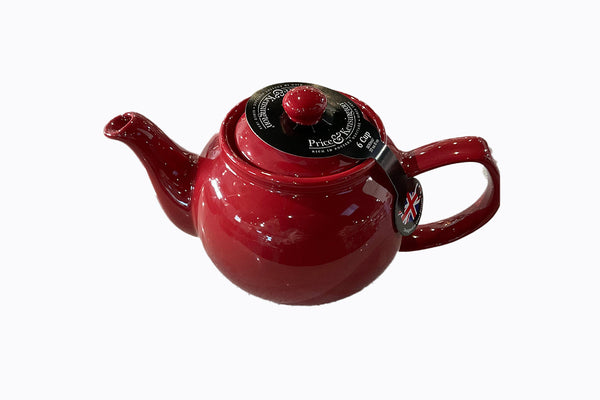 Price Kensington Brights Red 10 Cup Tea Pot - View #7