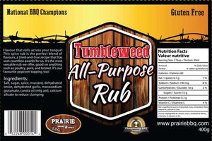 Prairie Smoke & Spice Tumbleweed All-Purpose Rub | Salts and Seasonings | Well Seasoned a gourmet food store